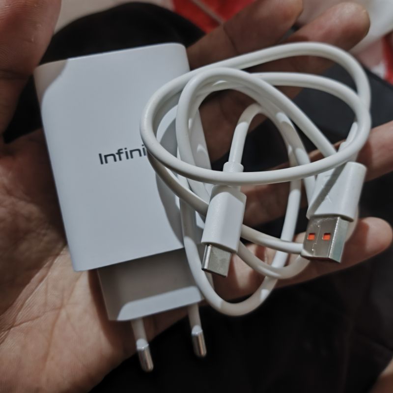 Charger Infinix 33W ORI Note 12, Hot 40 Pro, Hot 30, Zero 5G 2023. Bawaan HP Infinix