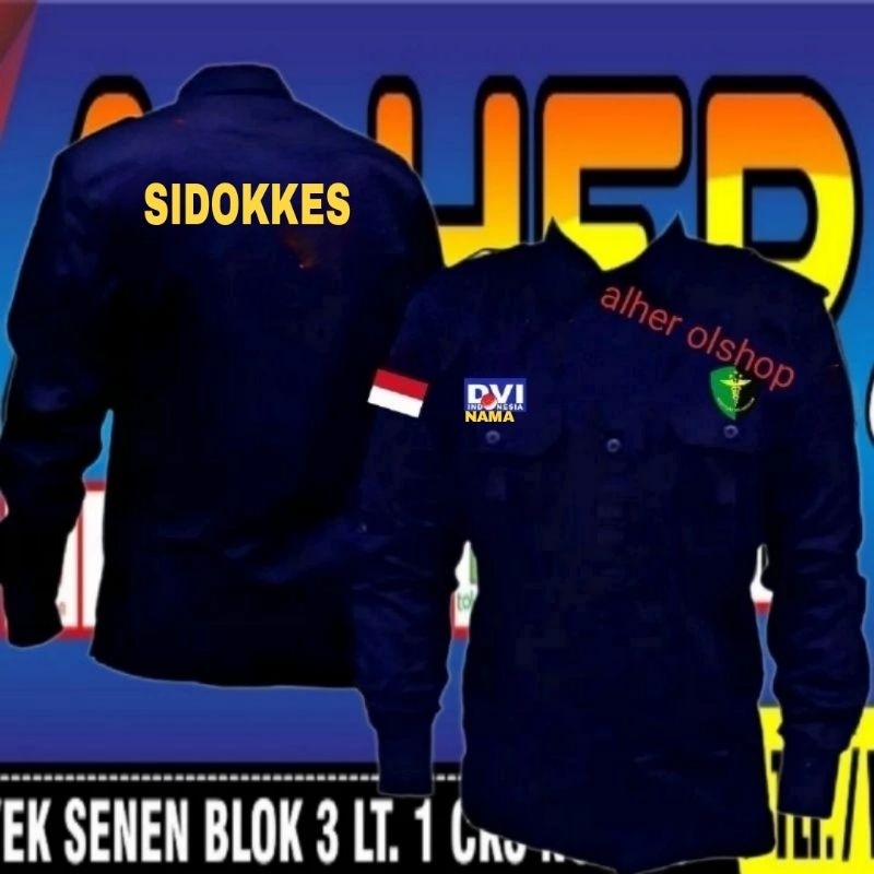 Kemeja Dokpol baju Dokpol seragam Dokpol pdh Dokpol baju kerja Dokpol kemeja kerja Dokpol seragam ke