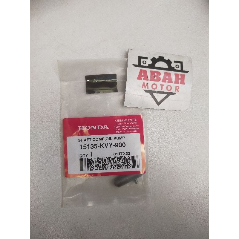 shaft comp oil pum as pompa olie beat scoopy spacy karbulator 15135KVY900