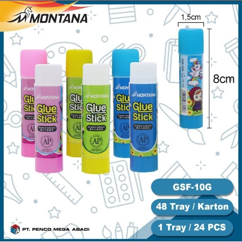 

[ 1pcs ] LEM STIK MONTANA FANCY KARAKTER DISNEY 10gram
