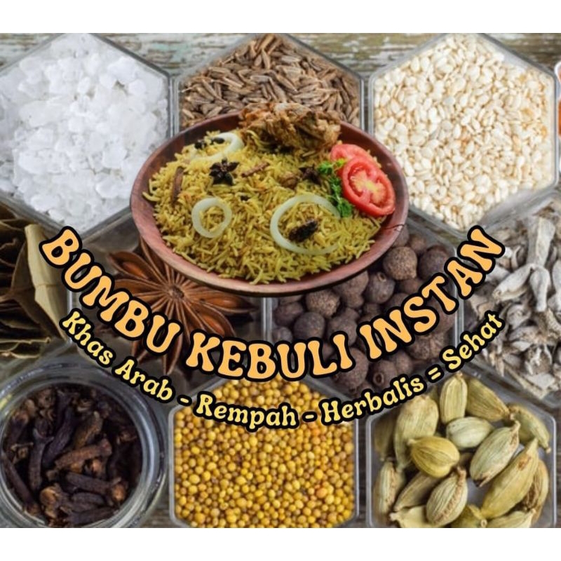 

Bumbu Kebuli Instan Herbalis + Beras Basmati