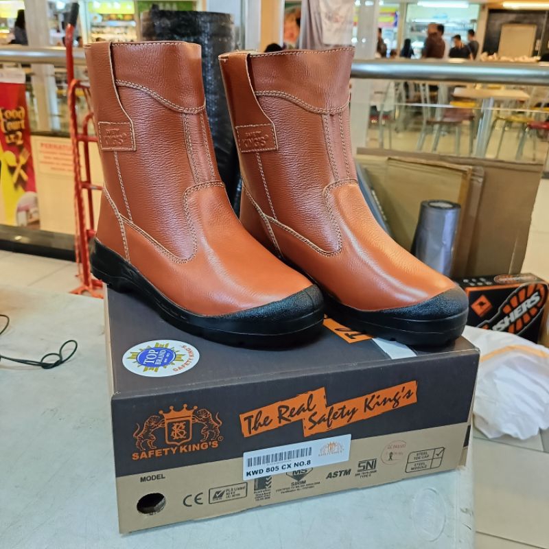Sepatu Safety Kings KWD 805 CX Murah Berkualitas / Sepatu Kerja Proyek