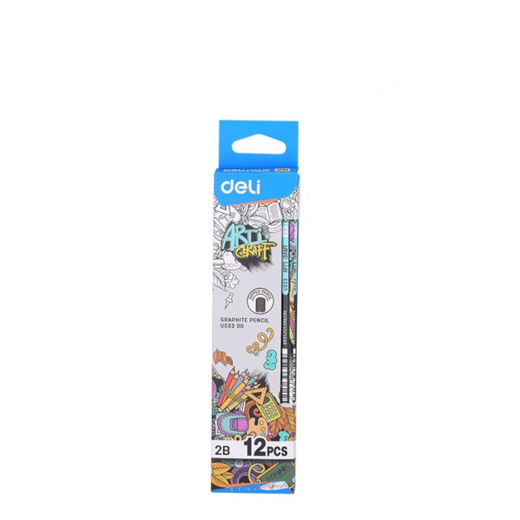 

[1 PACK] Graphite Pencil U 533 00 DELI / Alat Tulis Sekolah