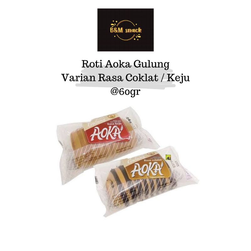 

AOKA Roti Gulung - Netto 60gr