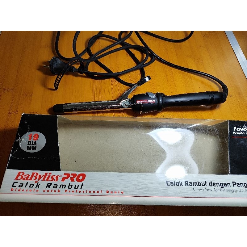 Catok Curly Babyliss Pro 19 mm Original Asli Second Preloved