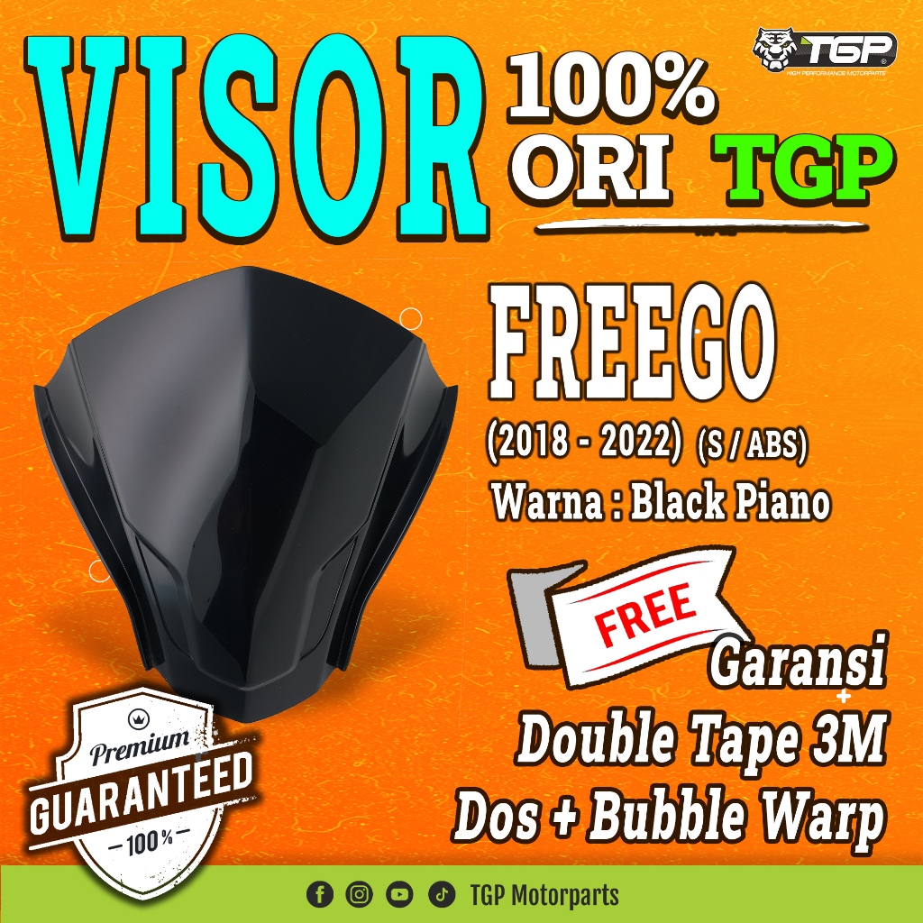Aksesoris Yamaha FREEGO / TGP Visor FREEGO