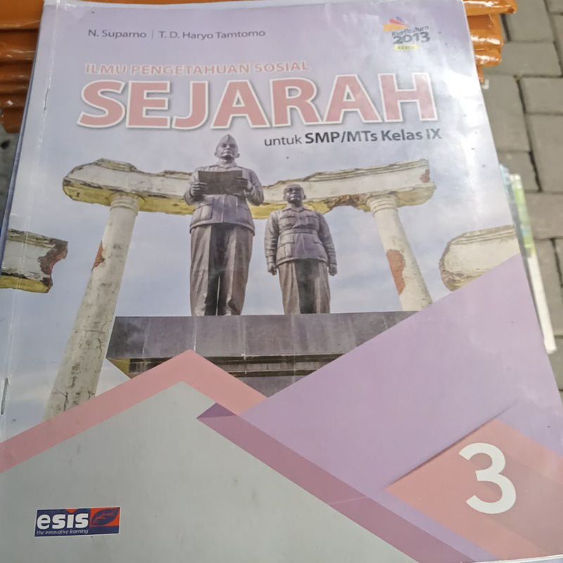 buku sejarah kelas 9 penerbit esis