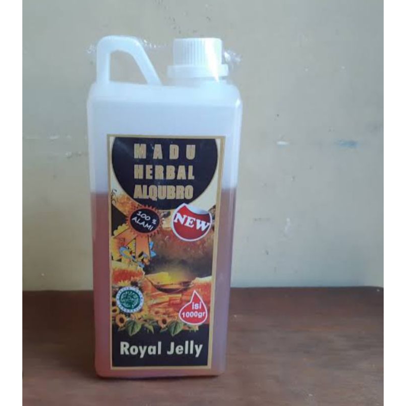 

Madu Royal Jelly Asli Al Qubro 1kg