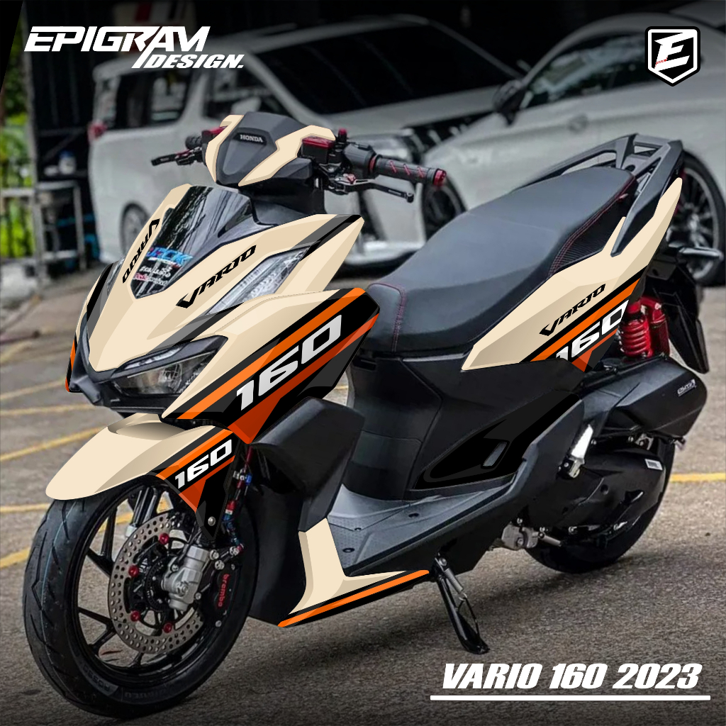 Decal Stiker Vario 160 New 2022 2023 2024 Fullbody Dekal Sticker Motor Honda Vario 160 New ABS CBS M