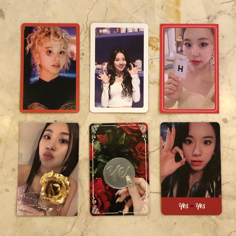 Chaeyoung Twice Photocard Official Take All