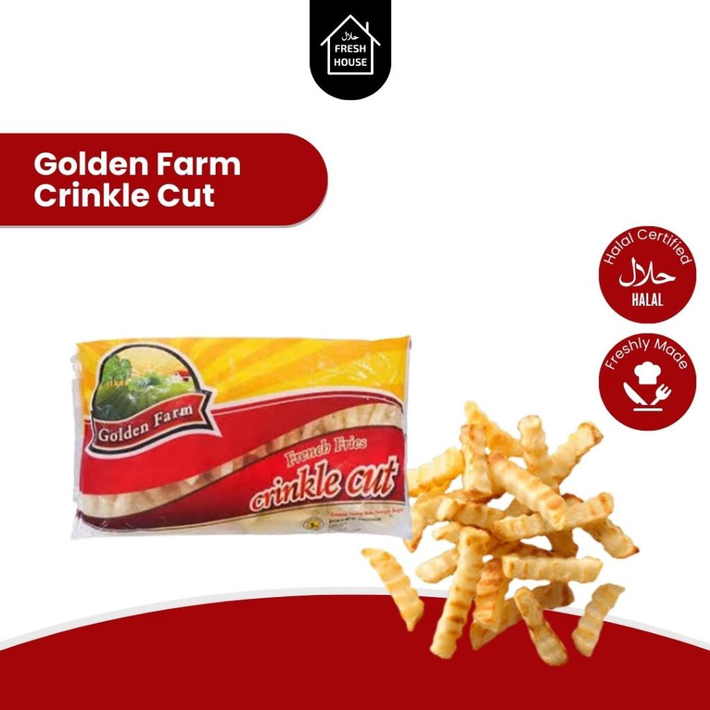 

KENTANG GOLDEN FARM FRENCH FRIES / KENTANG CRINKLE CUT