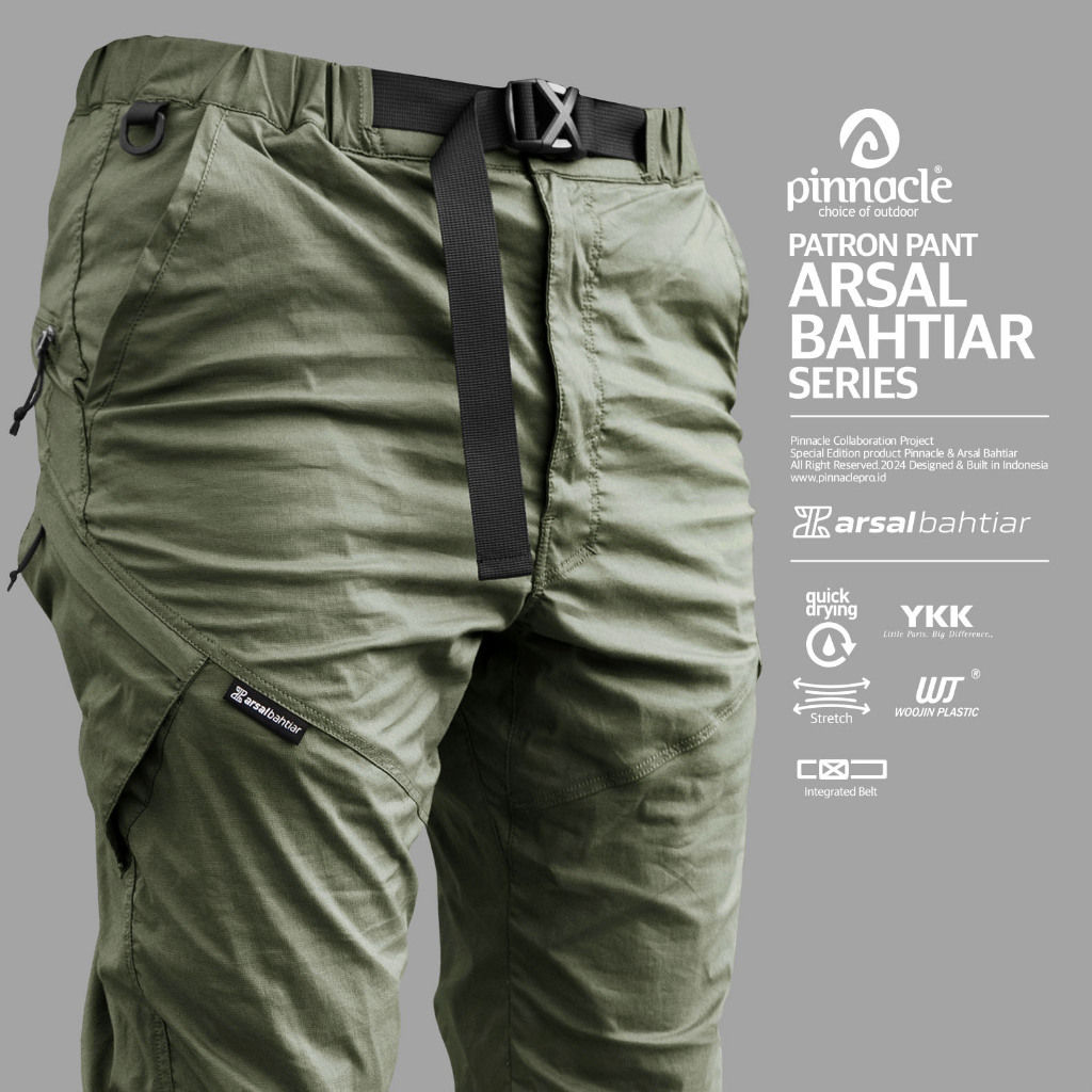Pinnacle Pro Official Patron Pant Arsal Series - Army