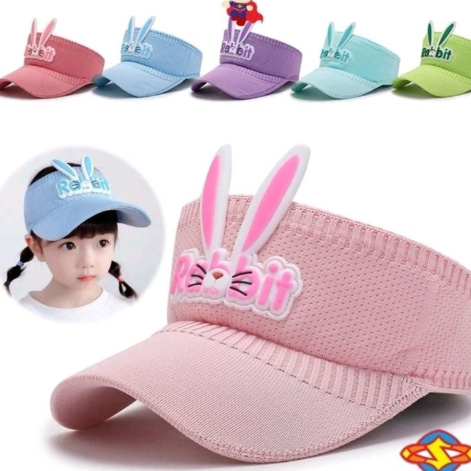 TOPI SENAM ANAK RABBIT / TOPI KELINCI ANAK / TOPI ANAK PEREMPUAN  LAKI-LAKI