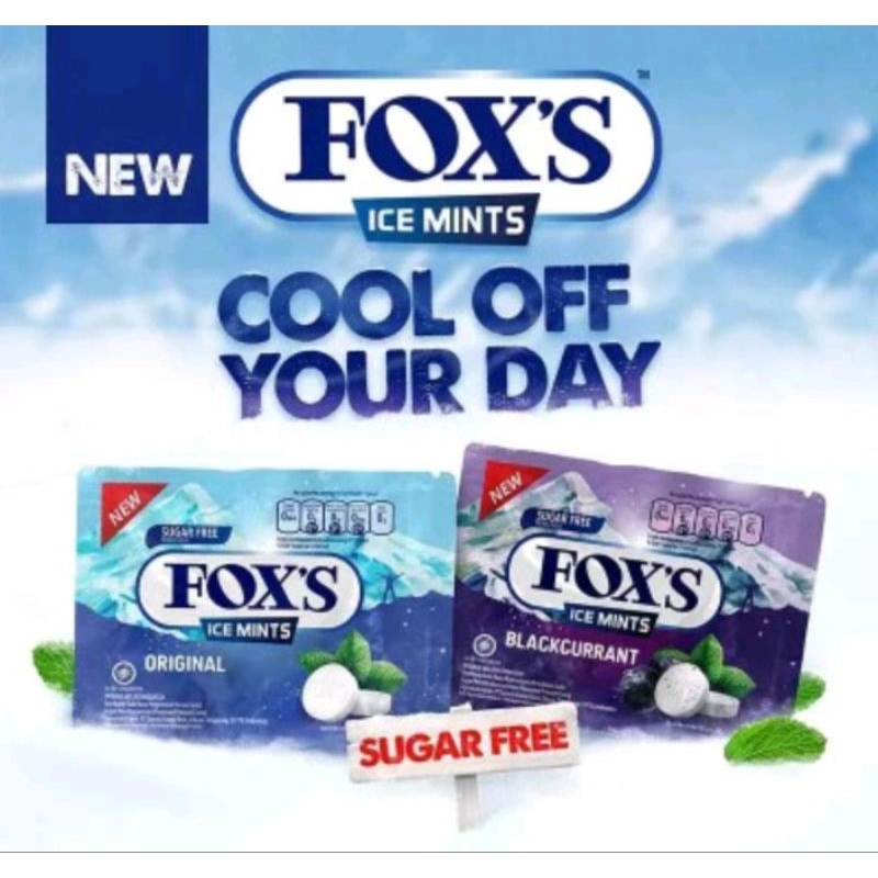 

Sugar Free Foxs Ice Mints Original/Blackcurrant