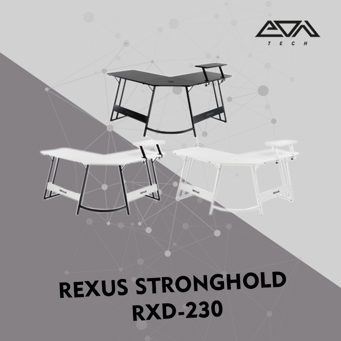 Rexus Stronghold RXD-230 , RXD230 Gaming Desk | Meja Kantor