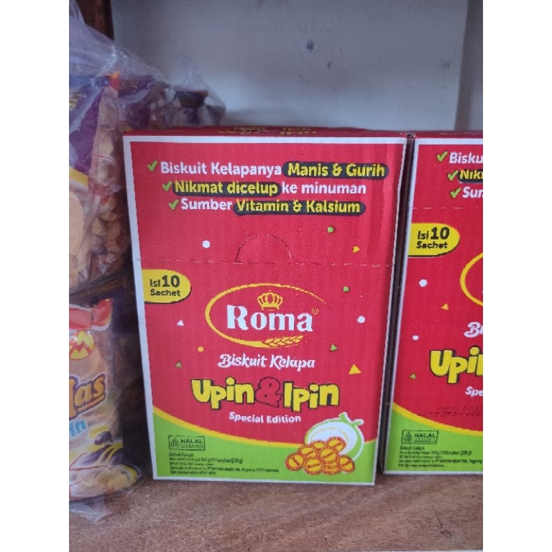 

Roma biskuit kelapa 36gr 36 gram 36gram isi 10 pcs