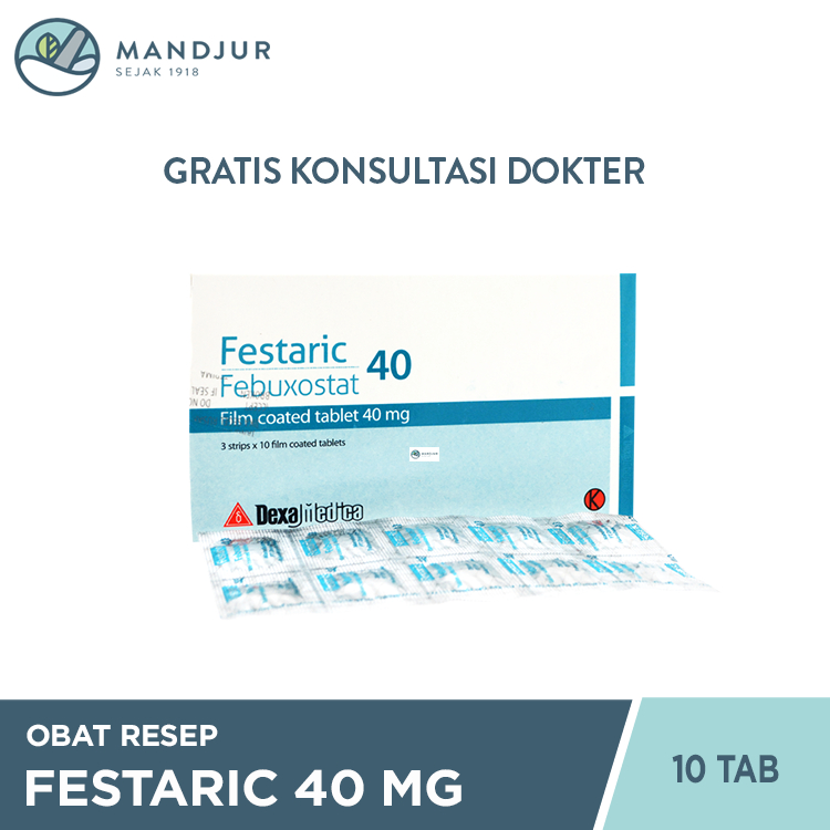 Festaric 40 mg 10 Tablet