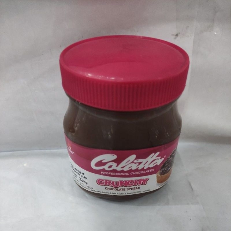 

colatta crunchy chocolate spread 220gr