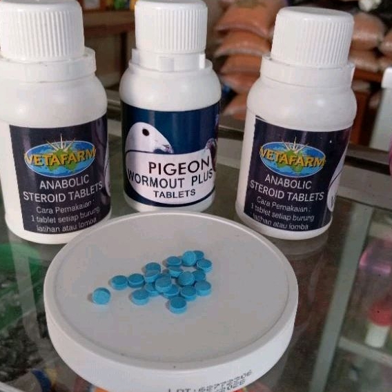WORMOUT VETAFARM OBAT CACING MERPATI PALING TOP CER