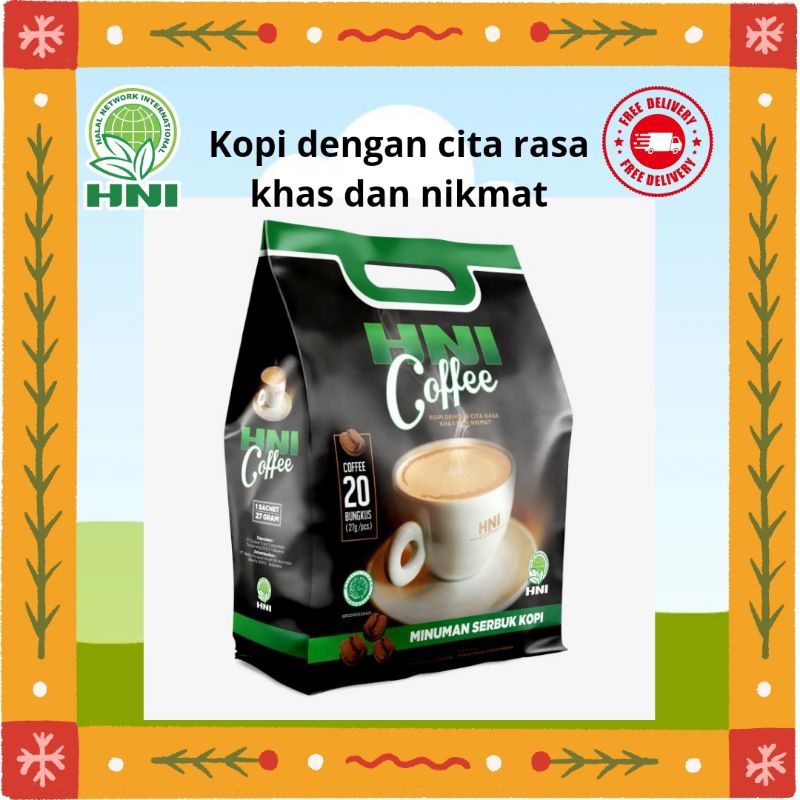 

Kopi HNI HPAI Terbuat Dari Biji Kopi Alami dan Herba Pilihan Isi 20 Sachet