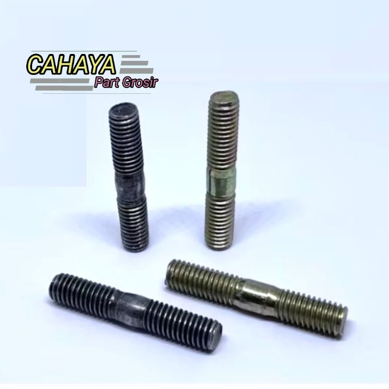 2pc BAUT TANAM M6 PANJANG 3cm BAUT 10 BAUT KNALPOT HONDA BEAT ORI