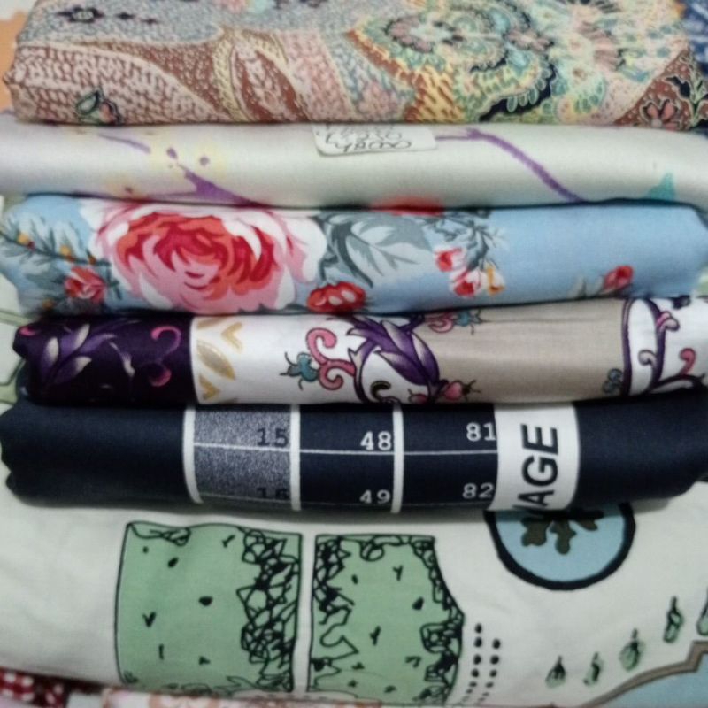 kain sprei star deluxe kiloan