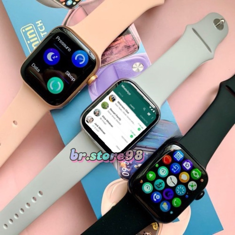 Jam Tangan Pintar Android Hp Layar sentuh Tahan Air Smartwatch Pria Wanita Elegan mewah