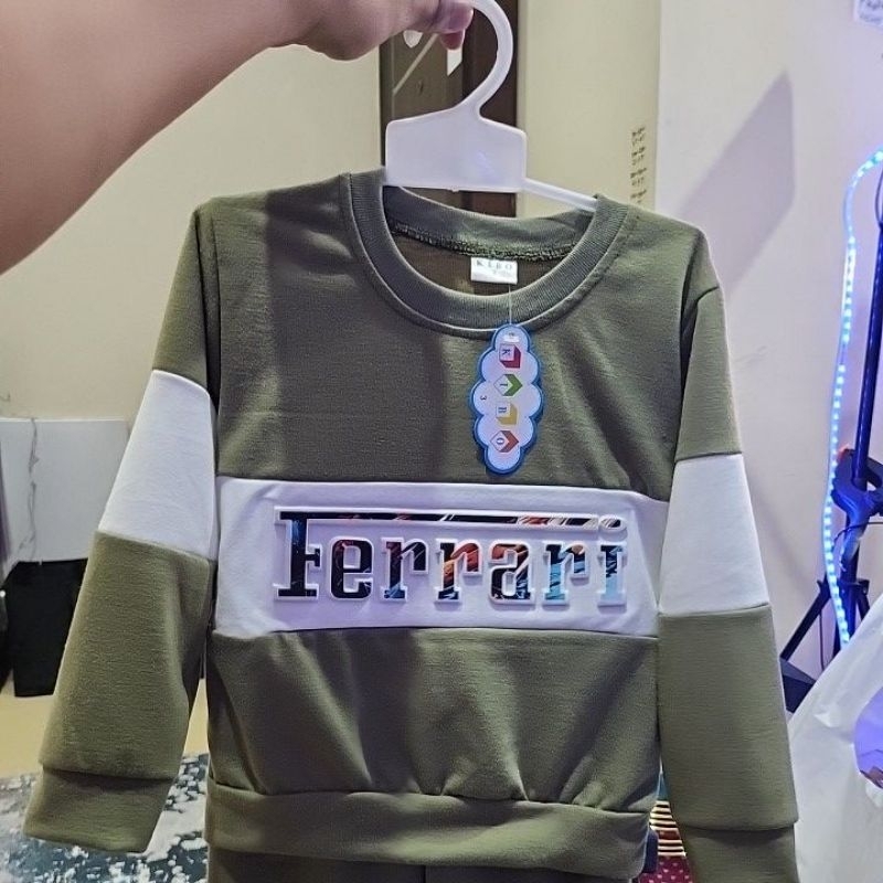pesanan baju army ferrari