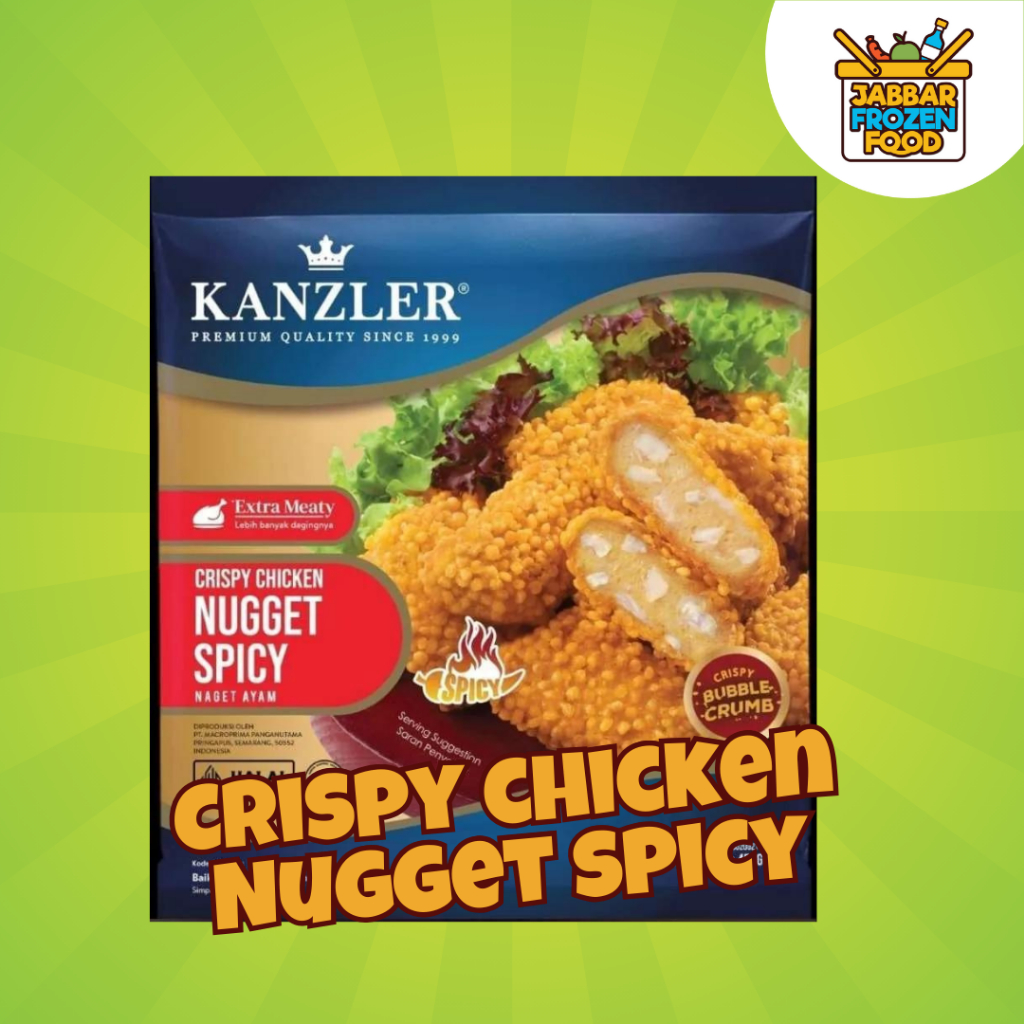 

KANZLER Crispy Chicken Nugget Spicy 450gr