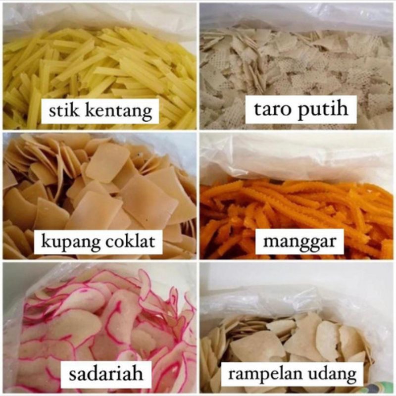 

Kerupuk Mentah Kemasan 1 ball 10kg