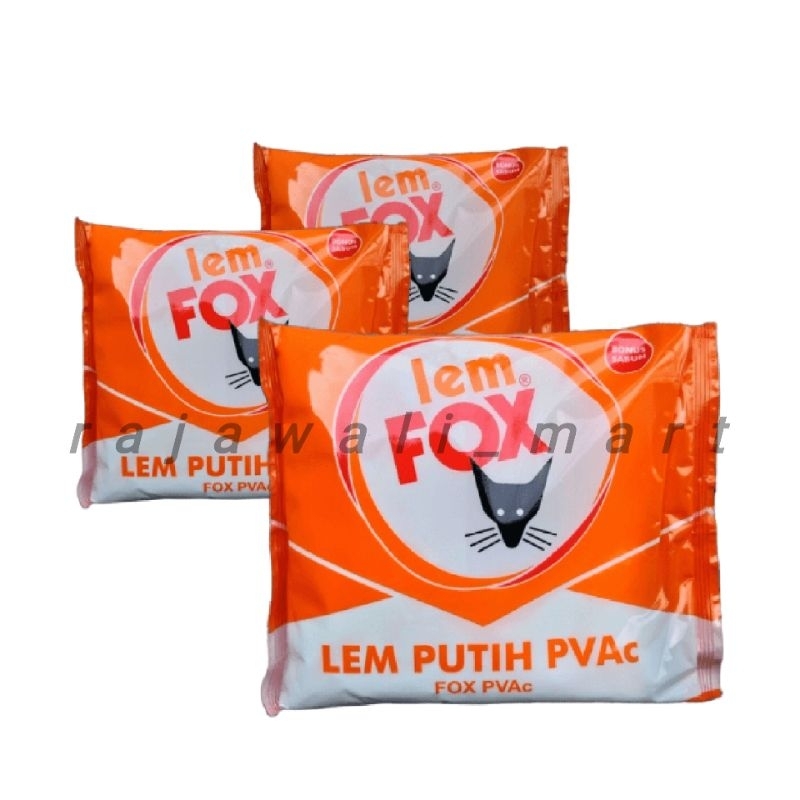 

LEM FOX PUTIH PVAc kemasan orange 700 gr