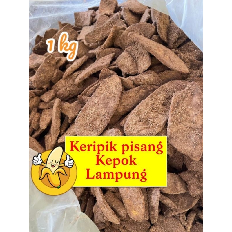 

PROMO 1 kg Keripik pisang Lampung coklat & aneka rasa (panjang)