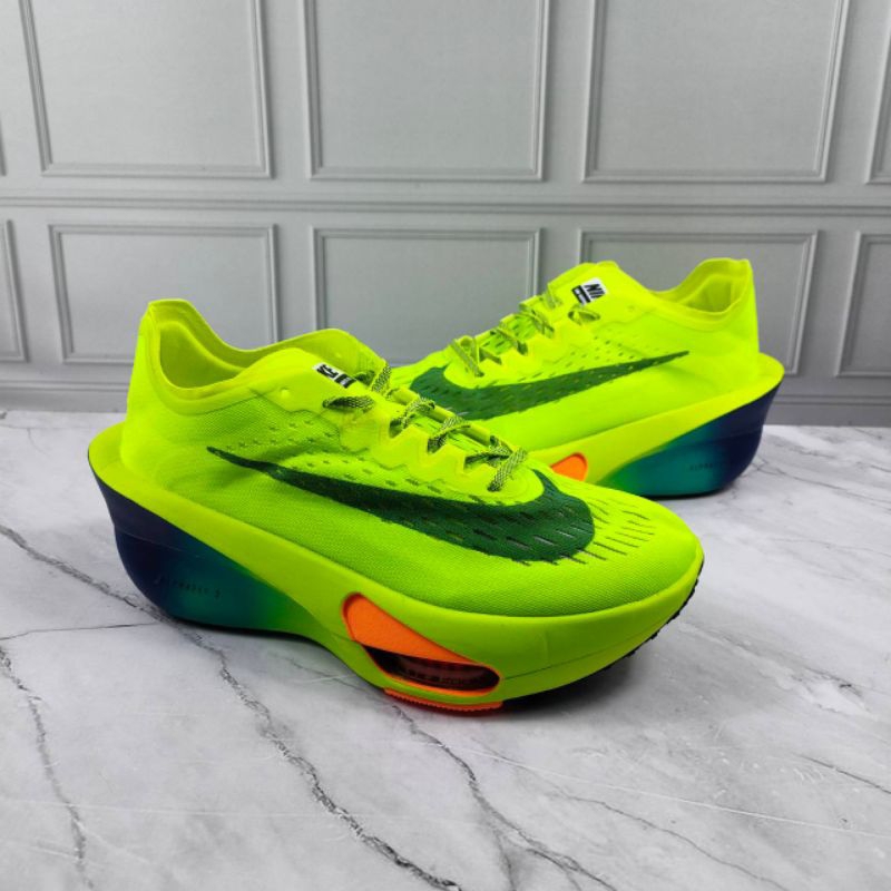 Sepatu Running Nike Alphafly 3 lime green Premium Original