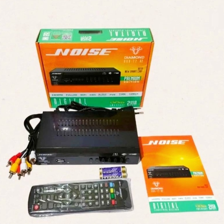 STB set top box TV digital receiver NOISE DVB T2 21 v G3Z9