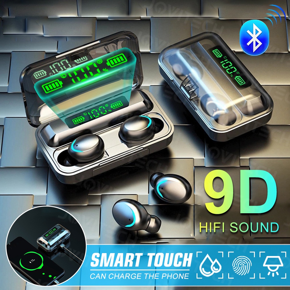 CODHieen F95 Headset powerbank 35mAh F9 TWS Wireless Waterproof Bluetooth Earphones Mini InEar Sport