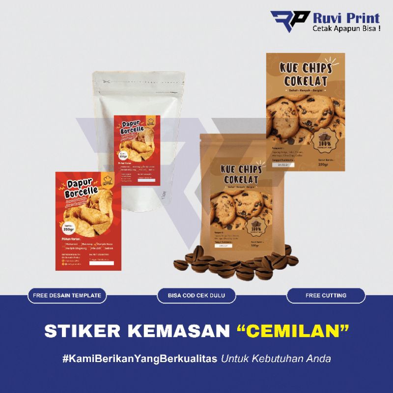 

LABEL CEMILAN SNACK LABEL PRODUK CAMILAN JAJAN SNACK BEBAS REQUEST STICKER BRAND BRANDING PROMOSI CETAK DIGITAL PRINT WARNA