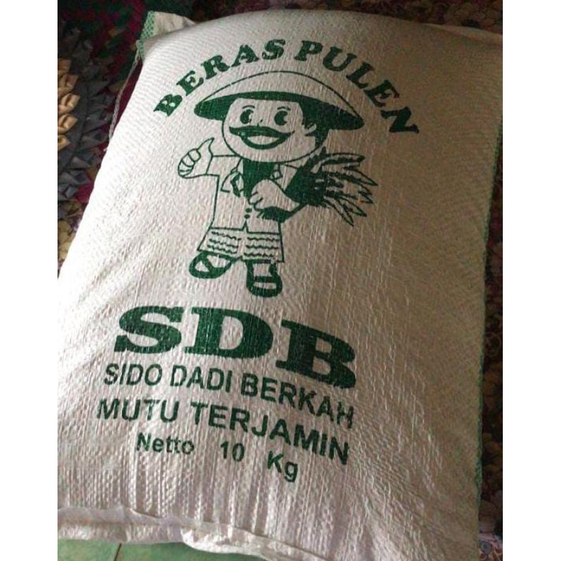 

Beras pulen SDB 10kg kualitas terjamin