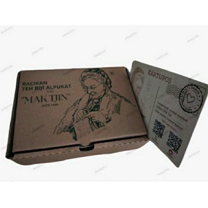 RB Racikan Teh Biji Alpukat Herbal Tjap Mak Tjin Herbal Alami Isi 30