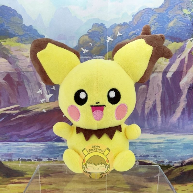 Boneka Pokemon Pichu Spiky Ear