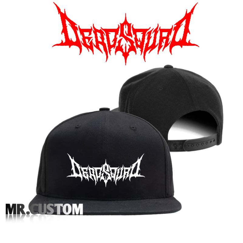 Topi Snapback Premium Deadsquad Logo - Topi Snapback Pasukan Deadsquad Dewasa