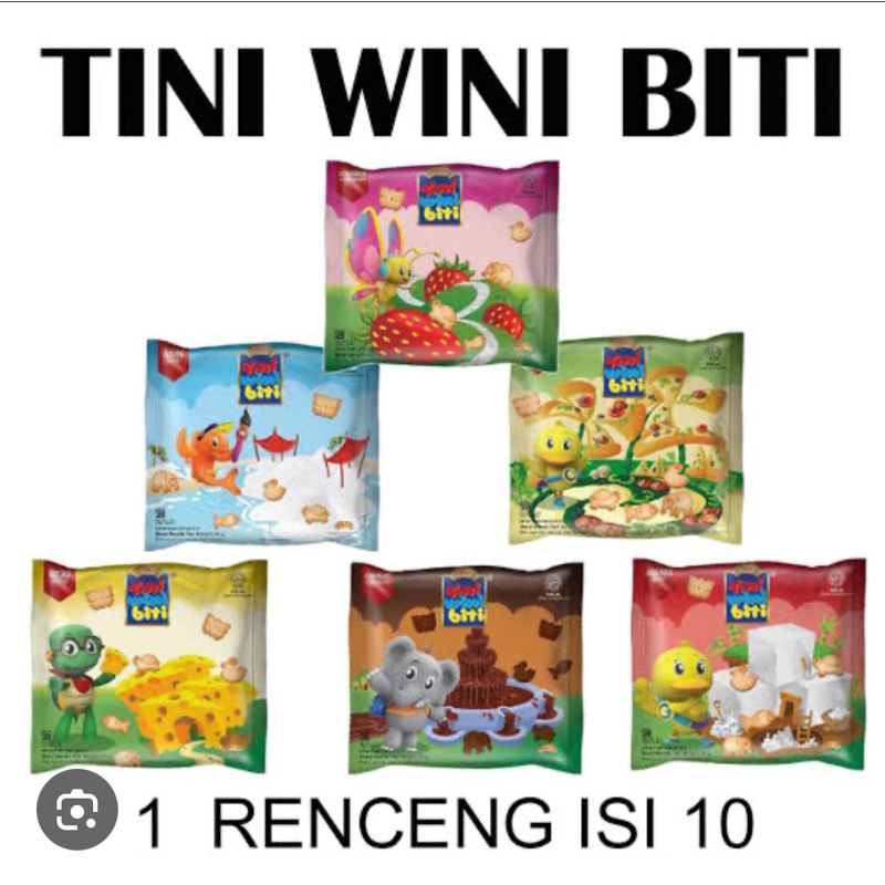 

Tini Wini Biti renteng 18/20gram aneka rasa