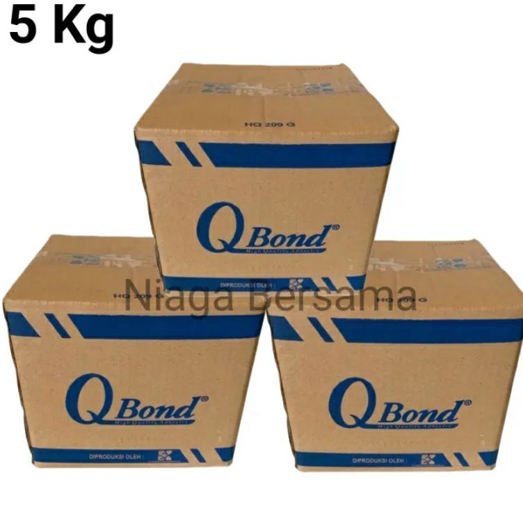 

KODE A7O4 Lem Putih Q Bond 5 Kg PVAC Untuk Kayu dan Kertas