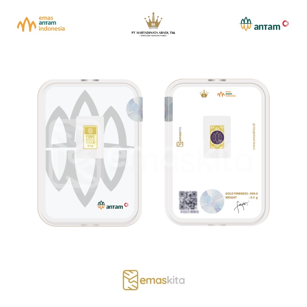 KODE G9M2 Logam Mulia Antam x Hartadinata Premium 5 Gr