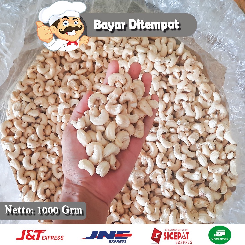 

HEBOH 5grm Kacang Mede Kering Grade A Super Kacang Mete Mede Mentah Kering Asli Wonogiri Bukan Sumbawa