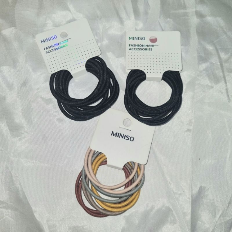 MINISO HAIR TIE / TALI RAMBUT / KARET RAMBUT