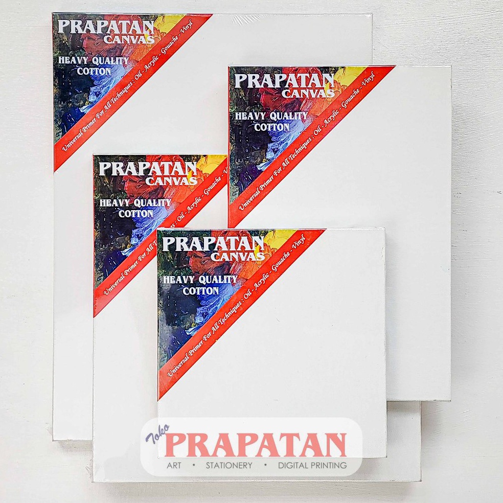 

KODE O5D7 Kanvas lukis prapatan spanram 3x3cm