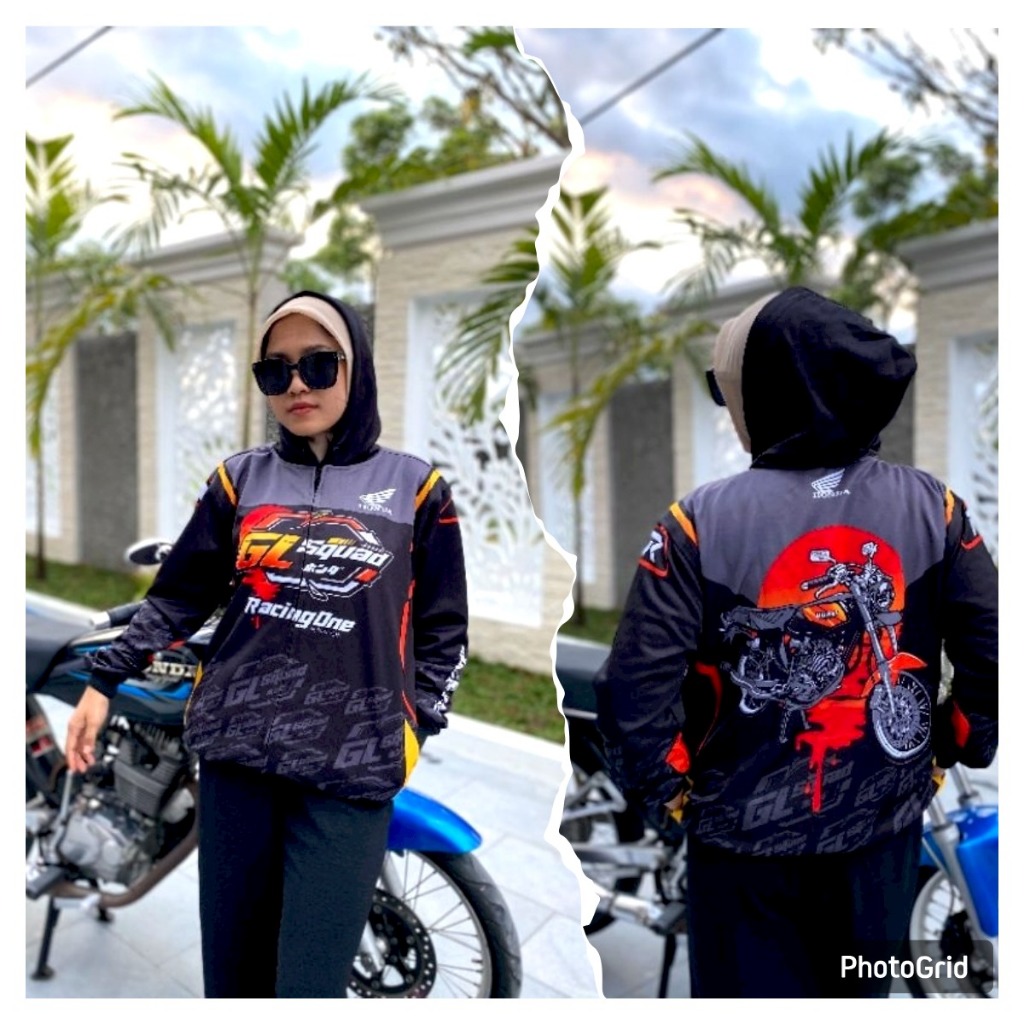 Jaket Motor Honda GL Squad Stok Terbatas