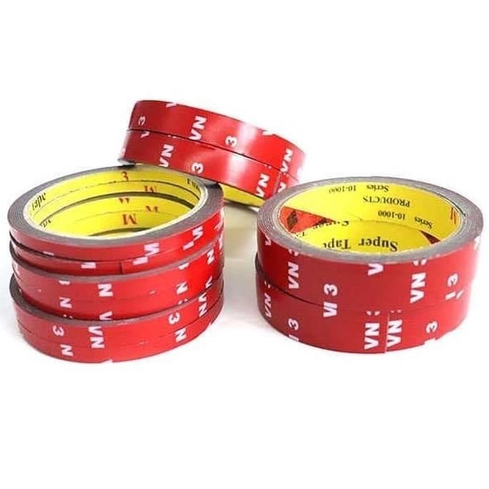 

STOCK TERUPDATE Double Tape 3M Perekat Kuat 2 Sisi Panjang 3M Lebar 6m 1mm 2mm VN3