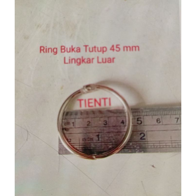 

Ring bulat buka tutup 45mm 4,5 cm ecer grosir gorden
