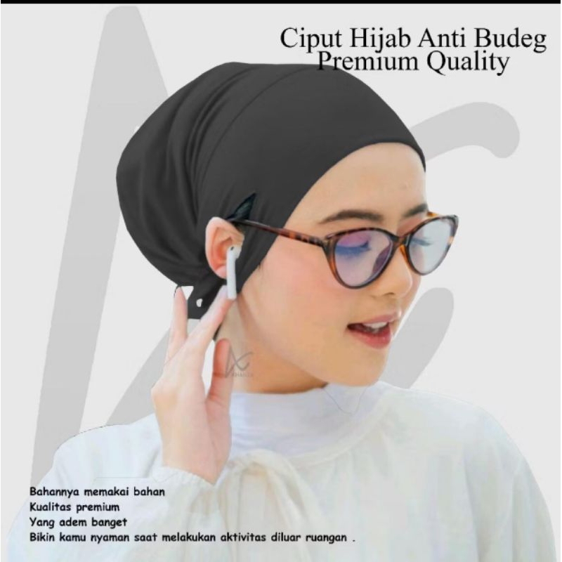 ZARELLFASHION - CIPUT ANTI BUDEG CIPUT HIJAB ANTI GESER BAHAN KAOS / INNER ANTI BUDEG / CIPUT ANTI B